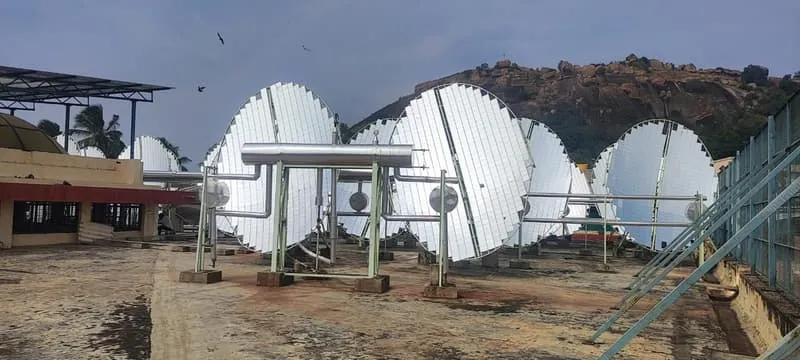 Solar Scheffler Dish
